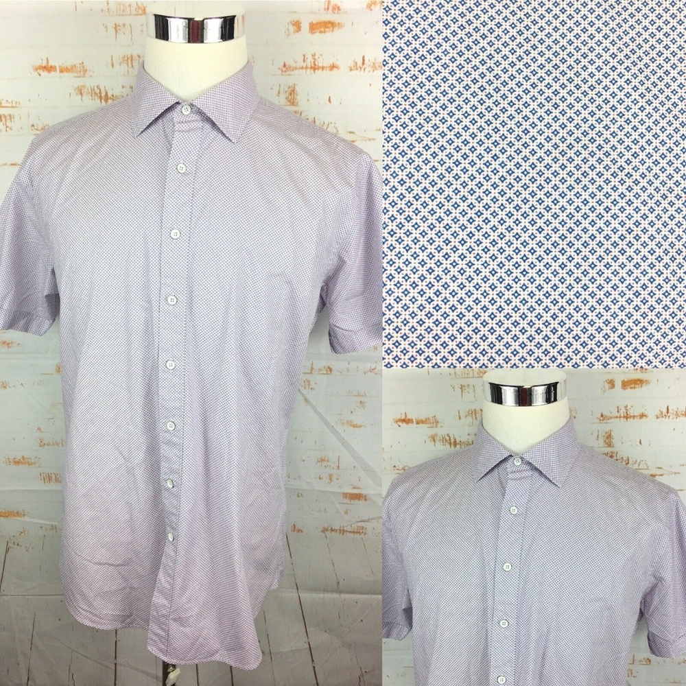 Rodd & Gunn Mens Short Sleeve Button Up Shirt XL